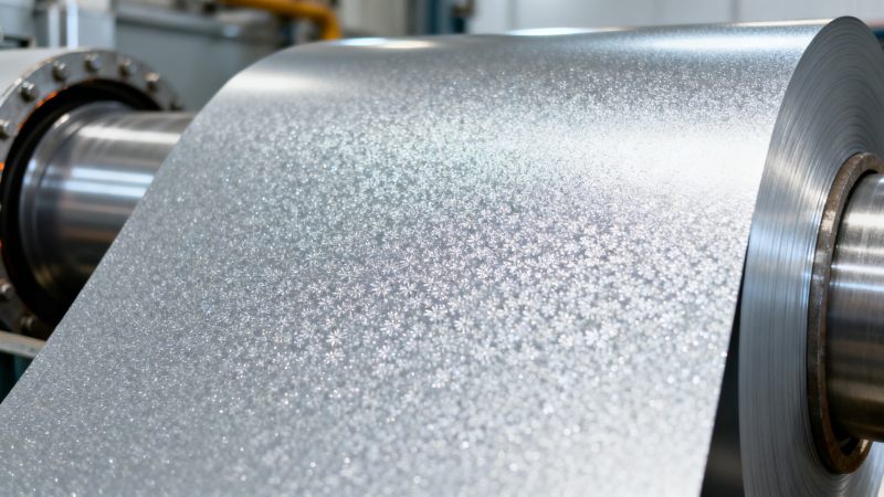 Galvanized sheet for roofing: How spangle pattern correlates with coating adhesion in coastal environments