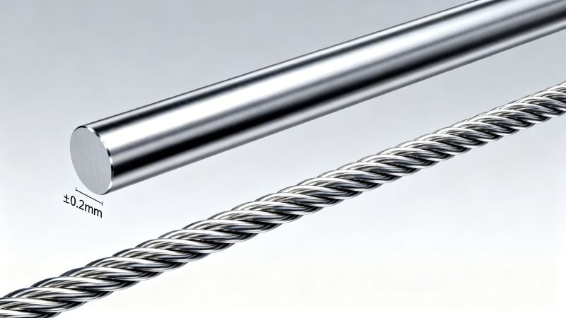 Steel rod diameter: Why ±0