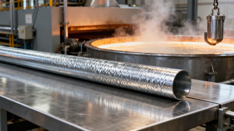Why galvanized pipe manufacturers still use hot-dip over electro-galvanizing