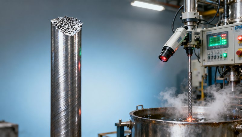 High tensile steel rod elongation drops below spec — is heat treatment inconsistent?