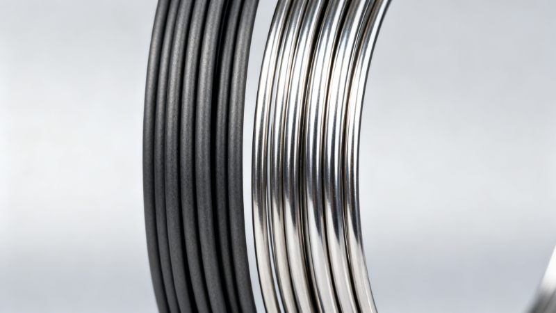 Flexible steel wire vs