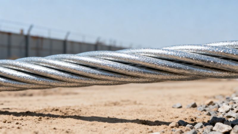 Steel wire for fencing rusts faster than expected—what galvanizing thickness actually holds up outdoors?