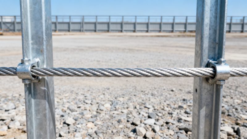 Steel wire for fencing sags significantly within one season—was tension loss inevitable or avoidable?