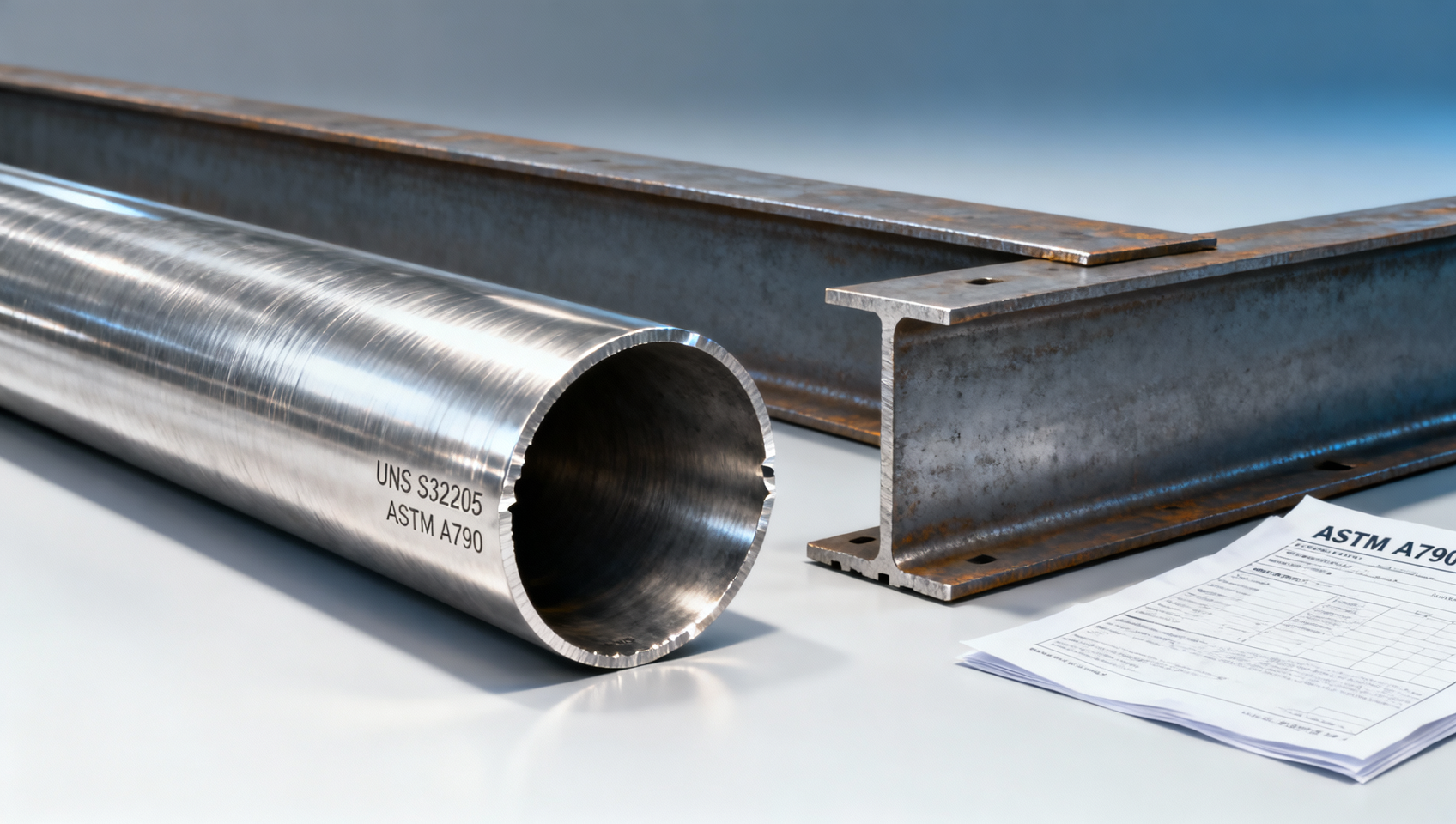 SS pipe supplier offers ‘marine-grade’ but no UNS S32205 documentation — red flag?