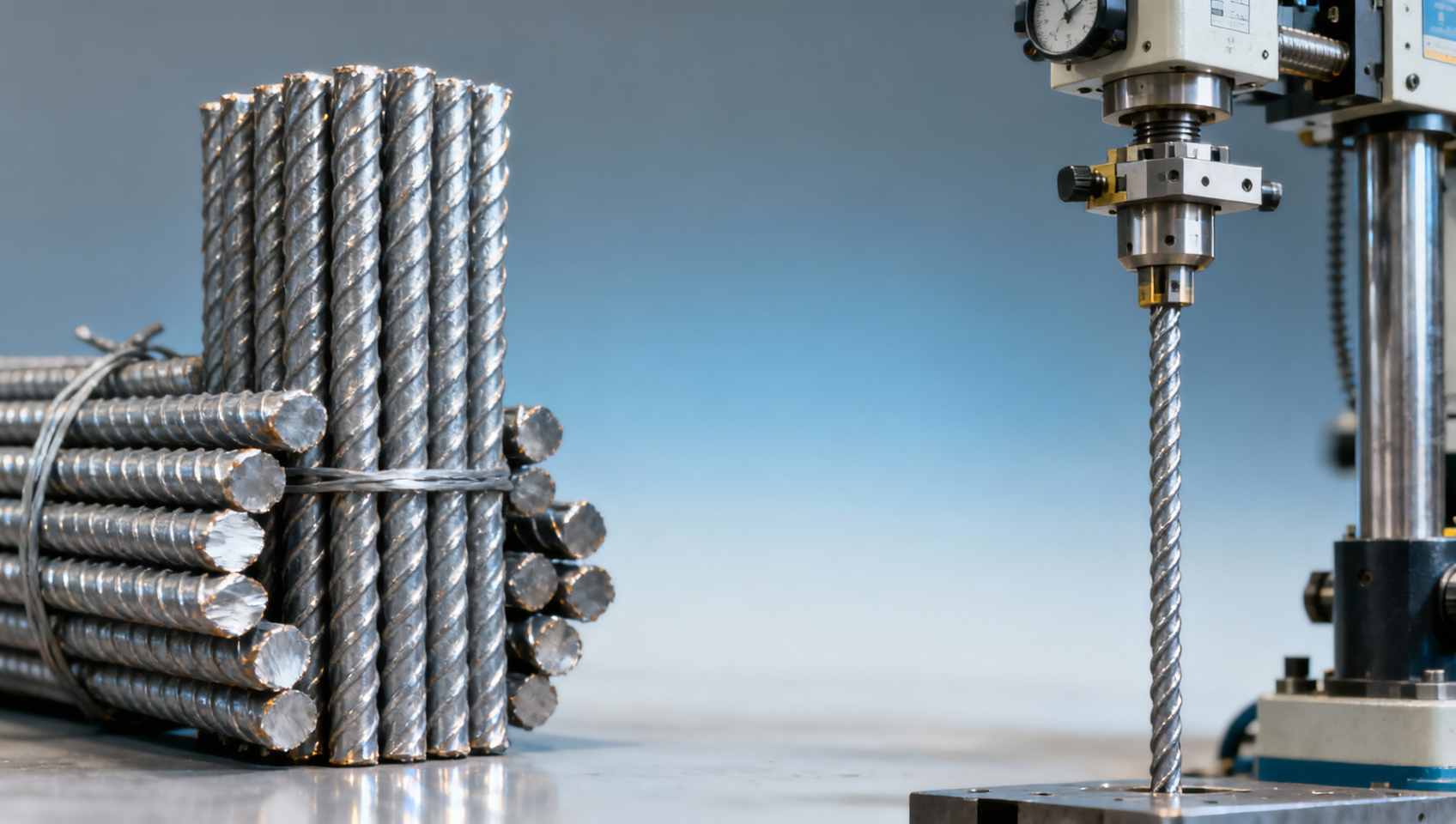 Steel rebar yield strength variability across mill batches — how to verify