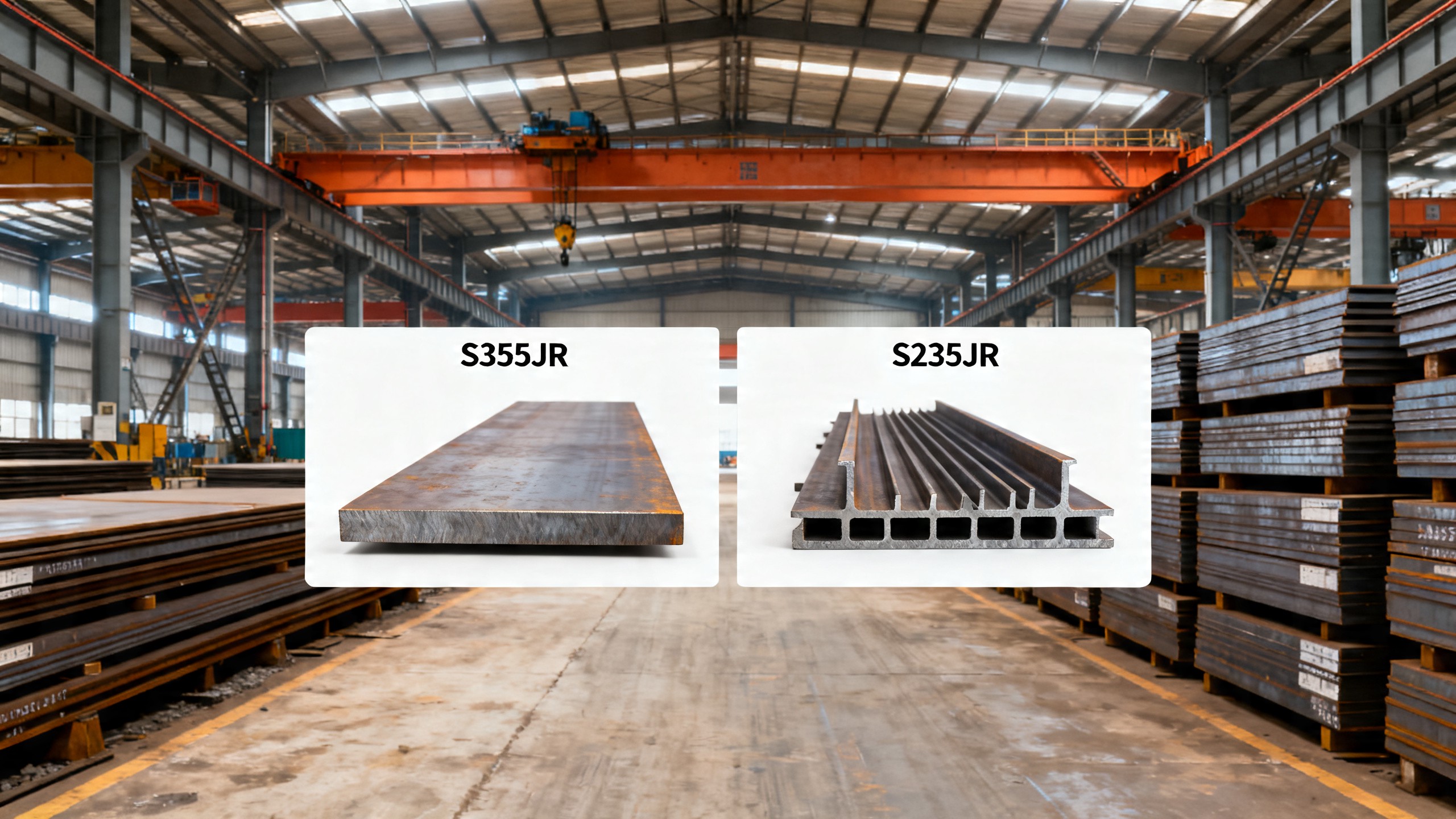 S355JR Steel Plate or S235JR Plate?