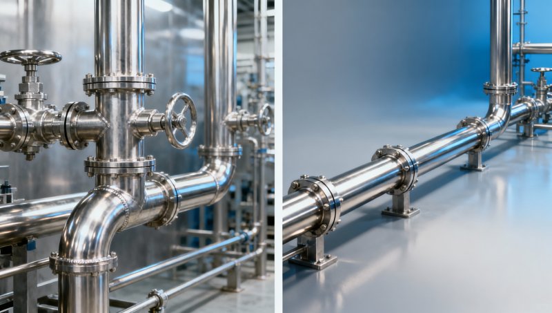 Welded Stainless Tubing for Food Use