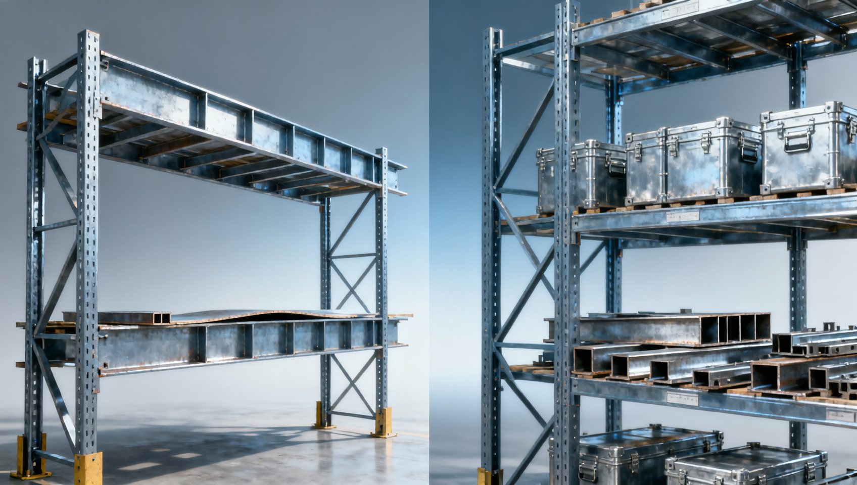 Will Angle Iron for Shelving Sag Under Heavy Loads?