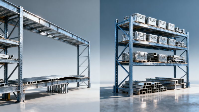 Will Angle Iron for Shelving Sag Under Heavy Loads?