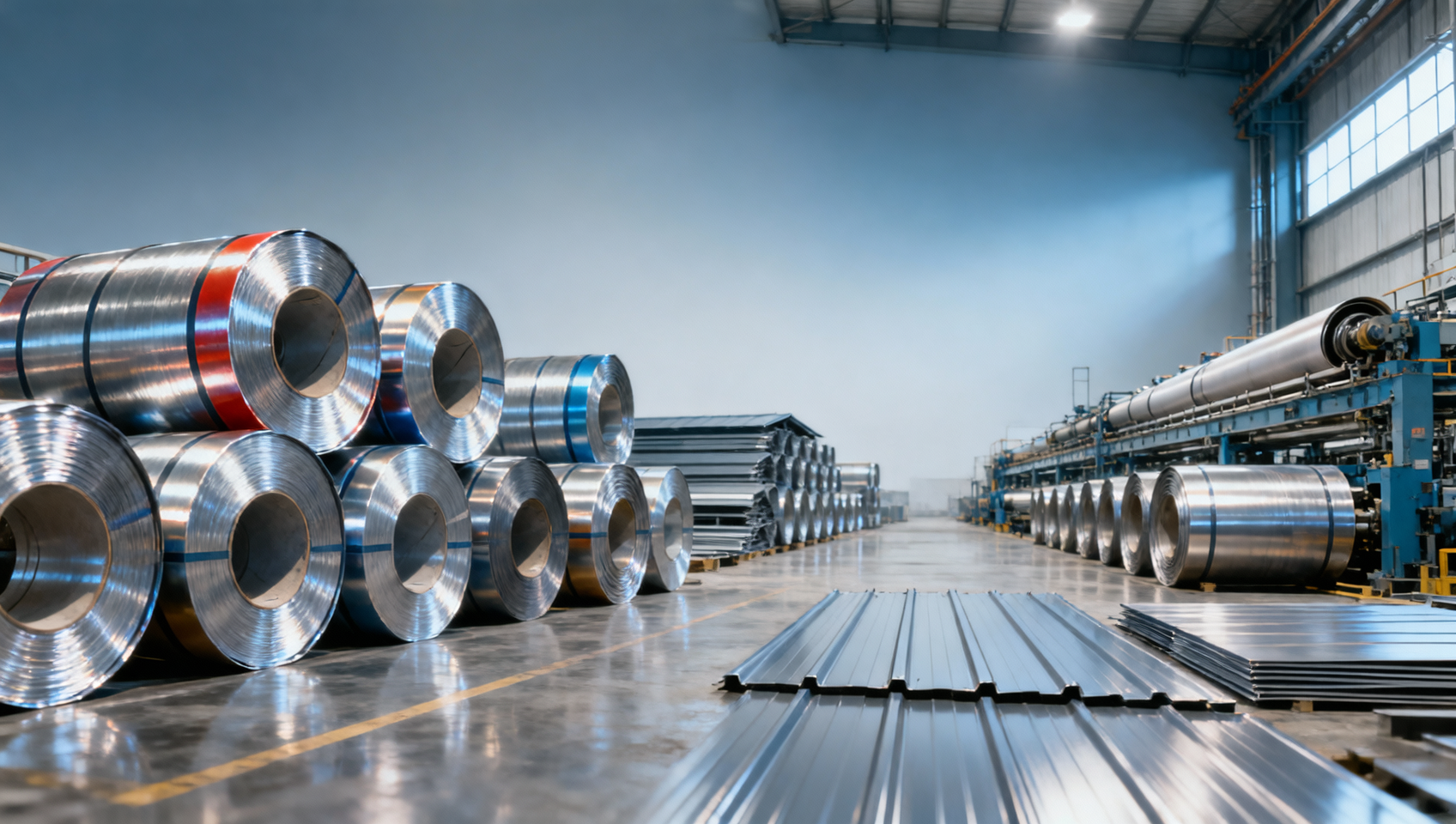 Coil Coated Steel vs PPGI: What’s the Difference?