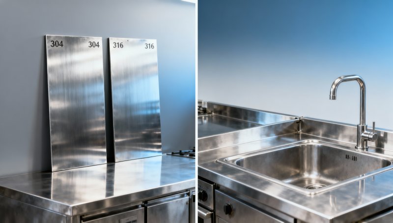 Stainless Steel Sheet for Kitchen: 304 or 316 for Daily Use?