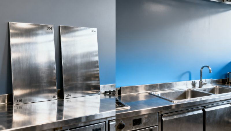 Stainless Steel Sheet for Kitchen: 304 or 316 for Daily Use?