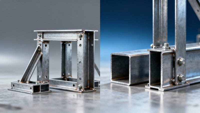 Angle Iron for Construction vs Tube Steel in Small Frames