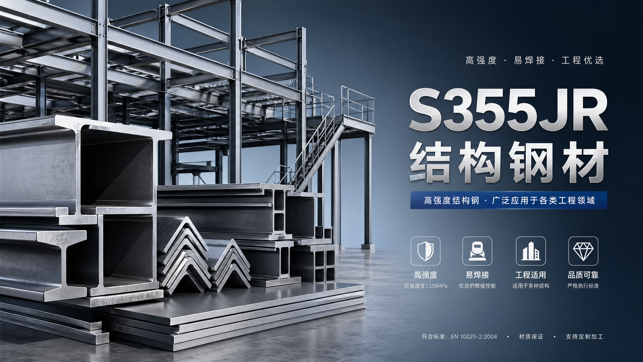 S355JR Steel: Where It Works Best in Construction