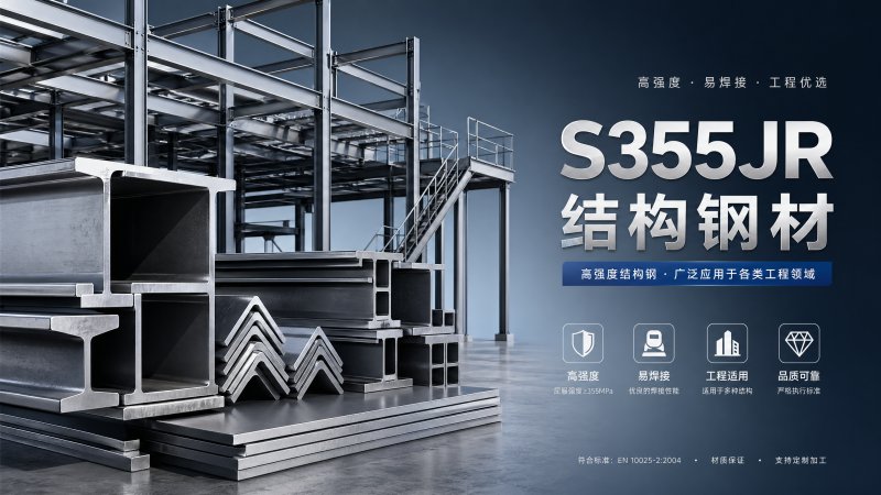 S355JR Steel: Where It Works Best in Construction