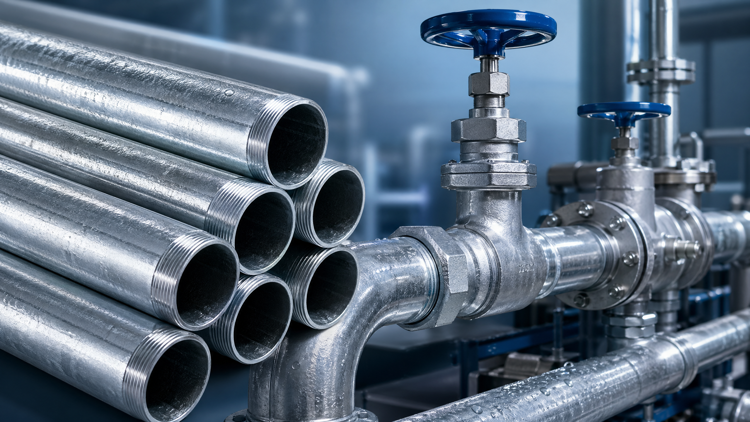Galvanized Pipe for Water Supply: Is Zinc Layer Enough