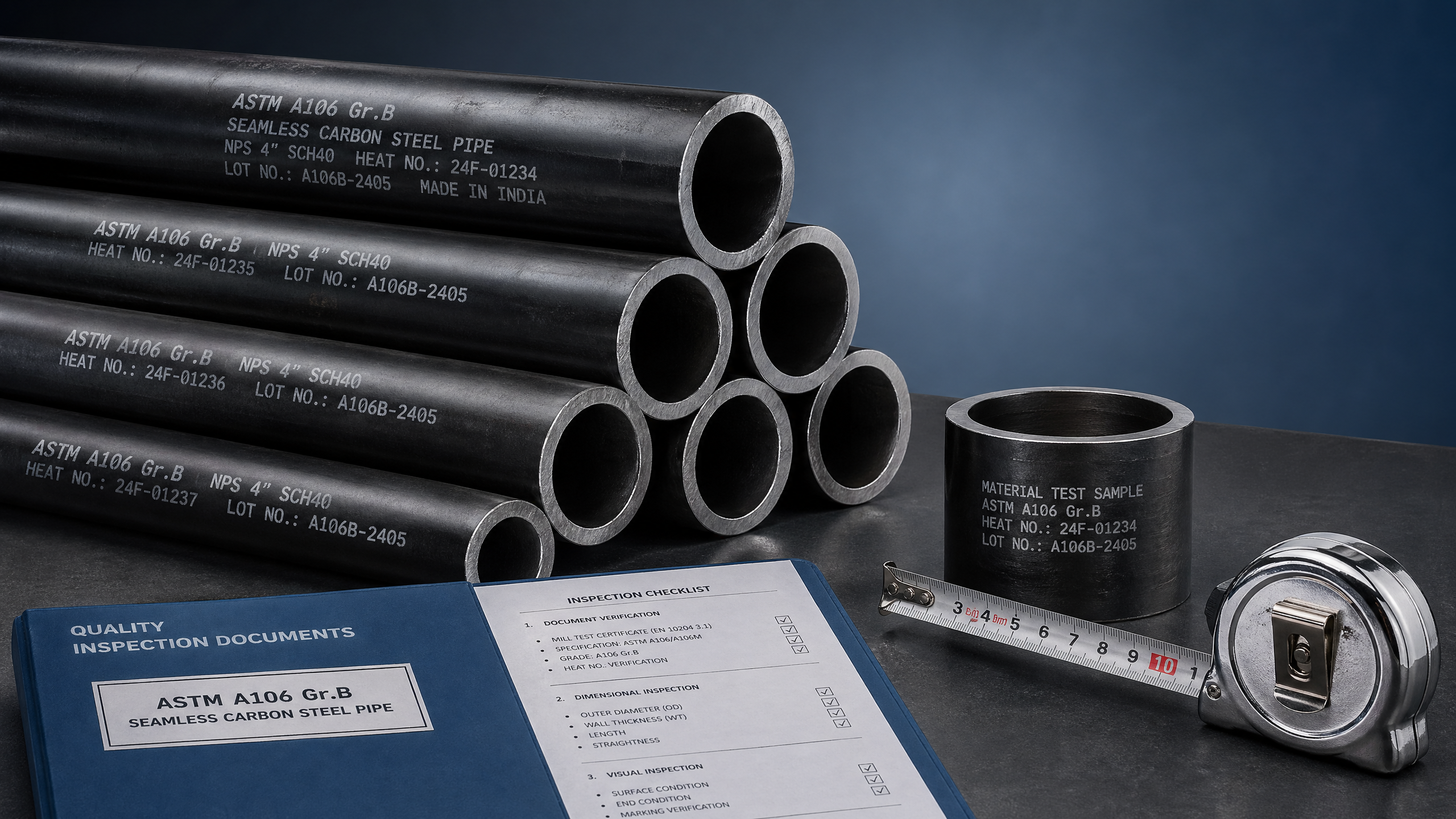 ASTM A106 Gr.B specification: key points often missed