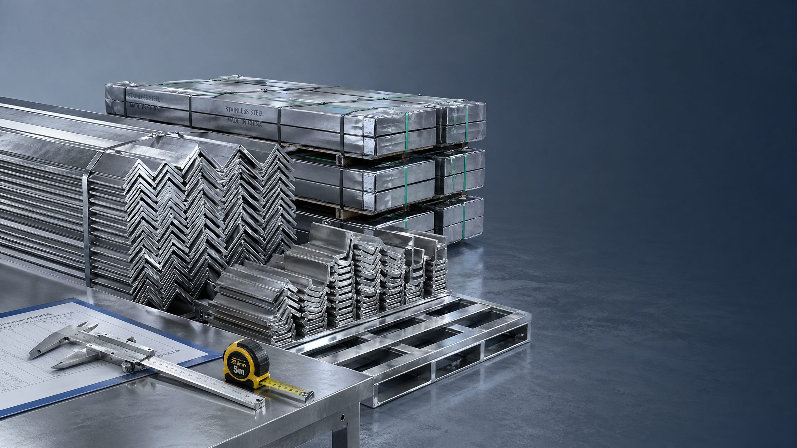 What causes delays from an angle stainless steel supplier?