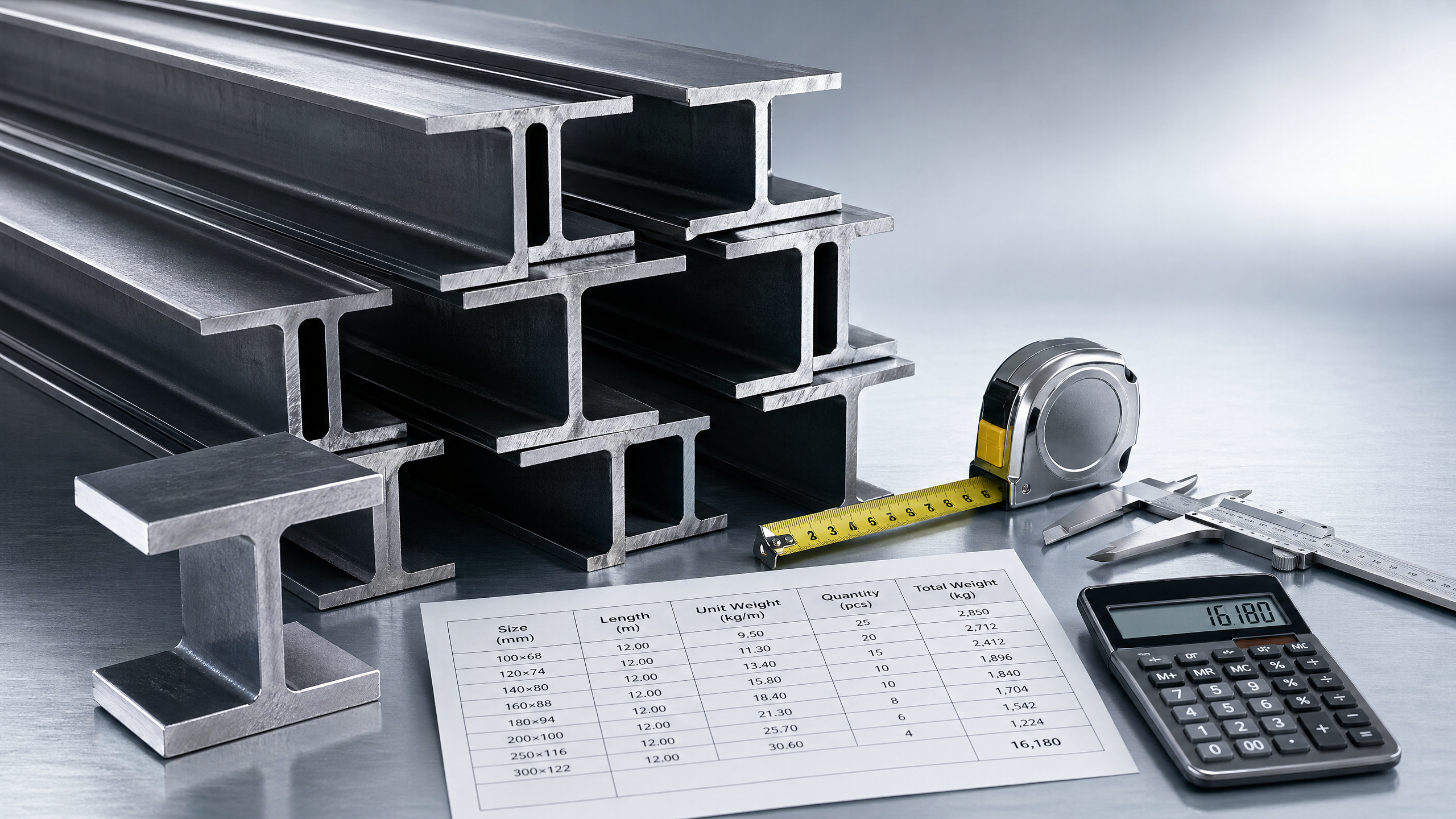 I Beam Weight Calculator: Why Manual Estimates Often Miss the Mark