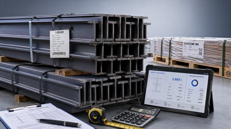When an I Beam Weight Calculator Saves More Than Just Time