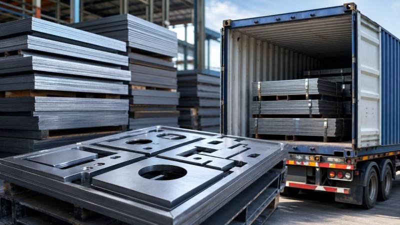 How steel sheet size affects cutting loss and delivery cost