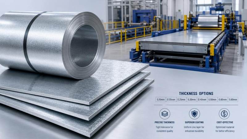 Galvanized sheet thickness: when thicker stops adding value