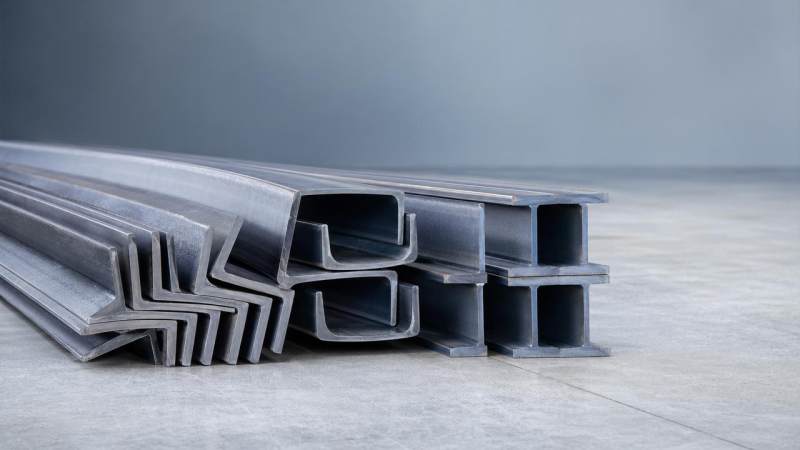 Which structural steel products show the highest scrap rate in prefabrication shops?
