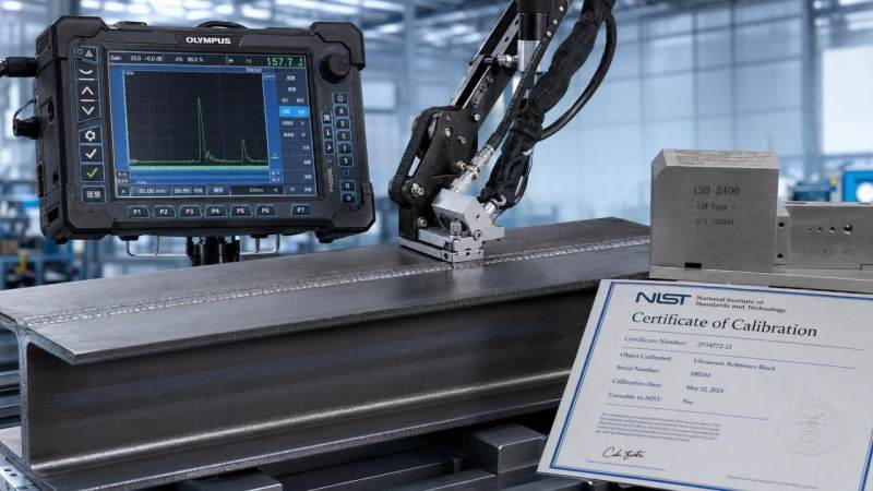 Does being a structural steel manufacturer guarantee in-house NDT capability?