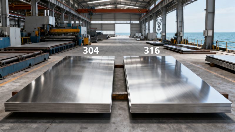 SS Sheet 304 or 316? The Difference Shows Up in Service Life
