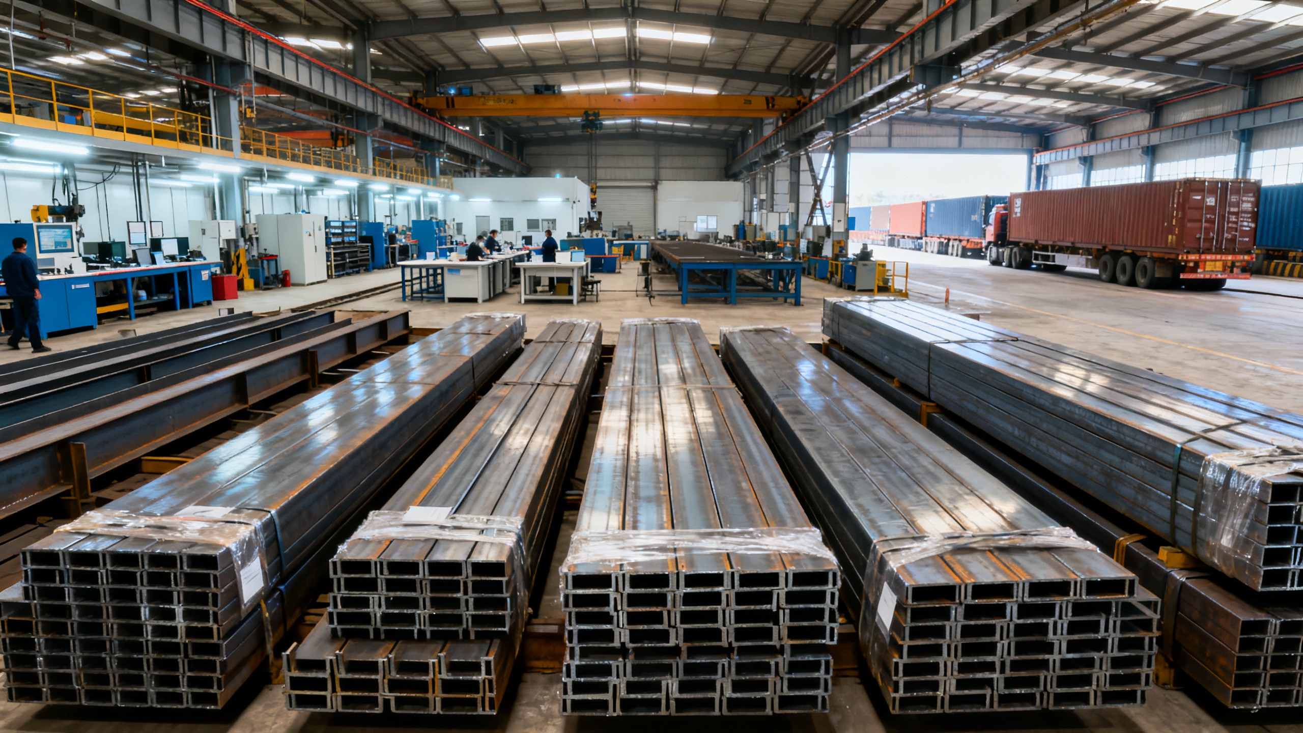Steel procurement lead time planning before project kickoff