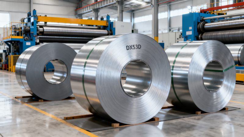 DX53D Galvalume steel coil vs common coating options