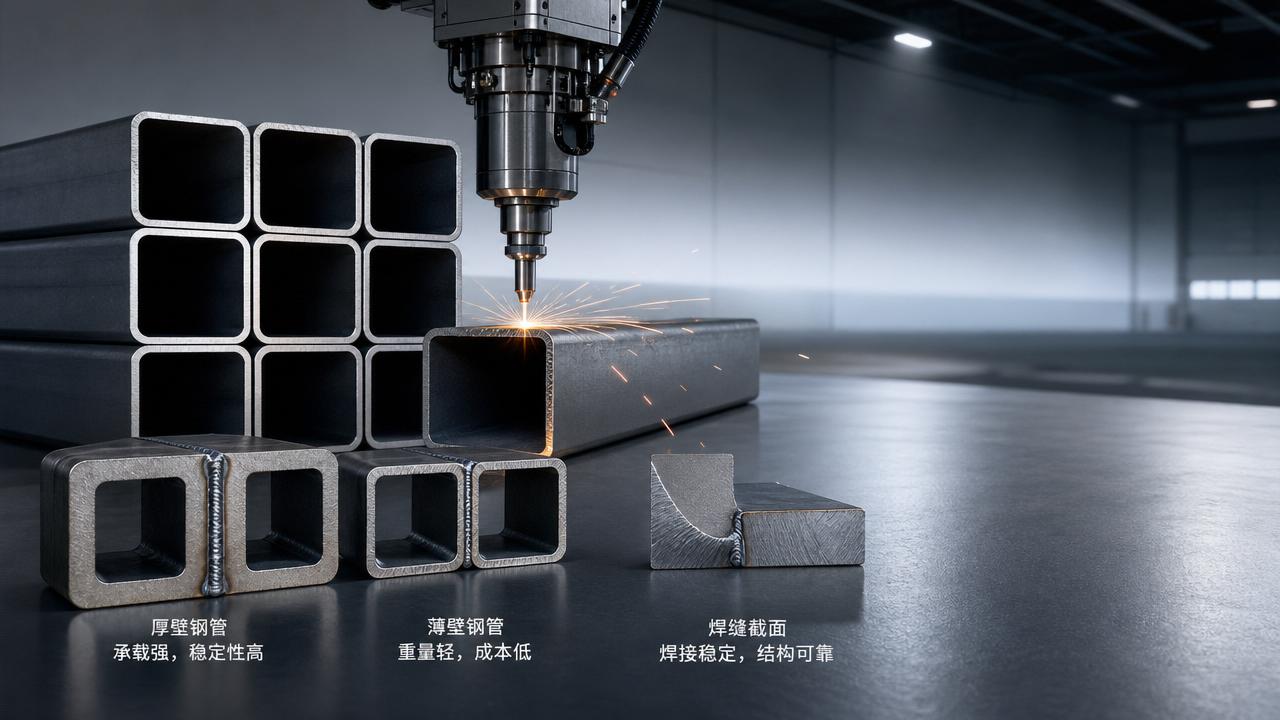 Why 2 Tube Steel Choice Affects Load and Weld Quality