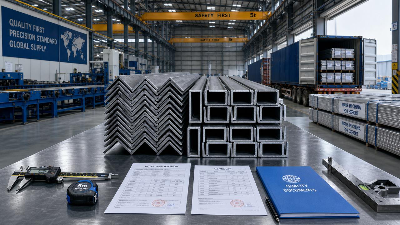 What to Check Before Sourcing Angle or Channel Steel in China