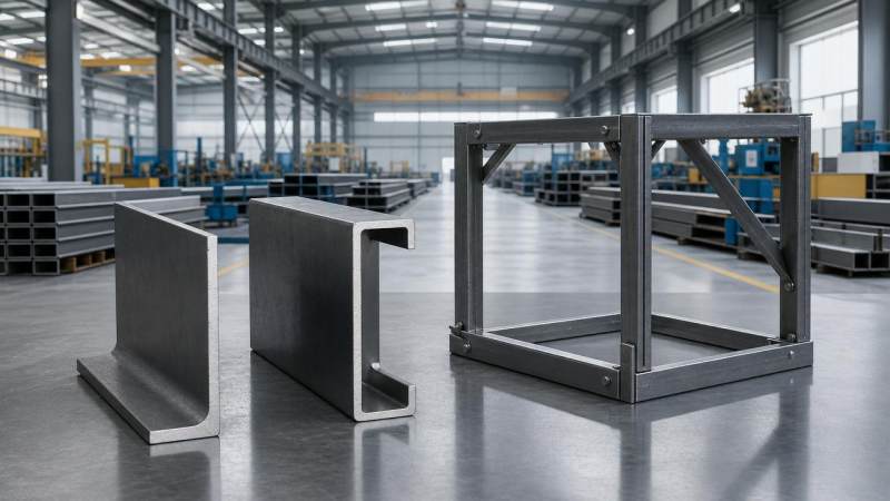 For Structural Framing, Angle or Channel Steel Changes More