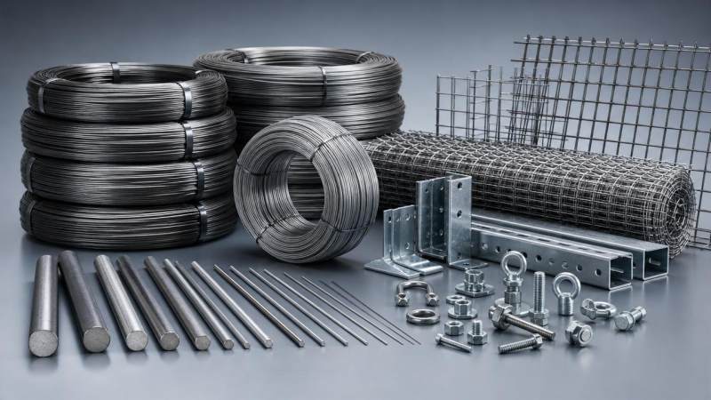 Round Steel Wire: Common Uses and Size Basics