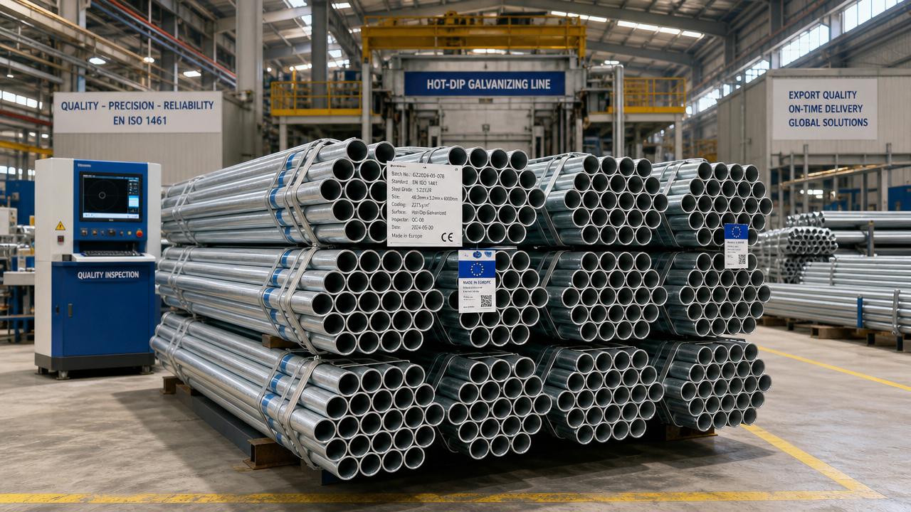 What Sets Galvanized Pipe Manufacturers in Europe Apart