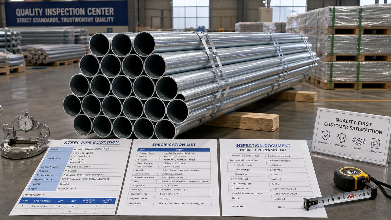 How to Read a Galvanized Pipe Manufacturers Price List