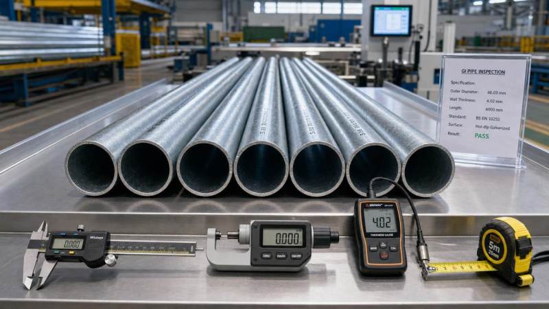 How to Verify High Strength Galvanized Pipe Quality