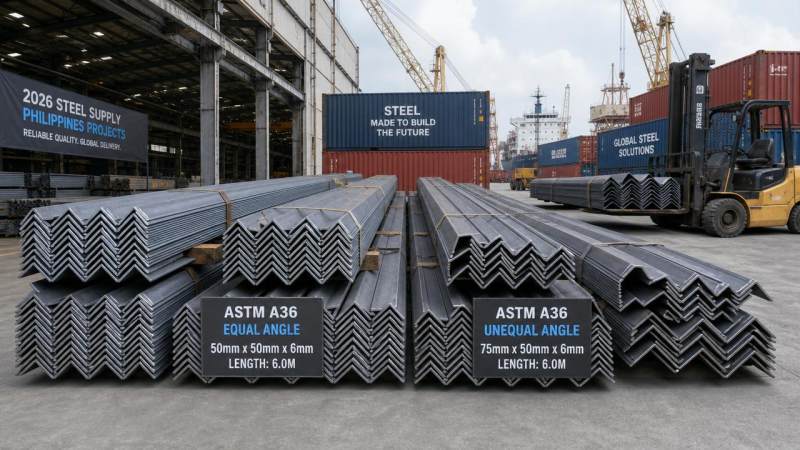 ASTM A36 Angle Steel Price per Ton in Philippines 2026