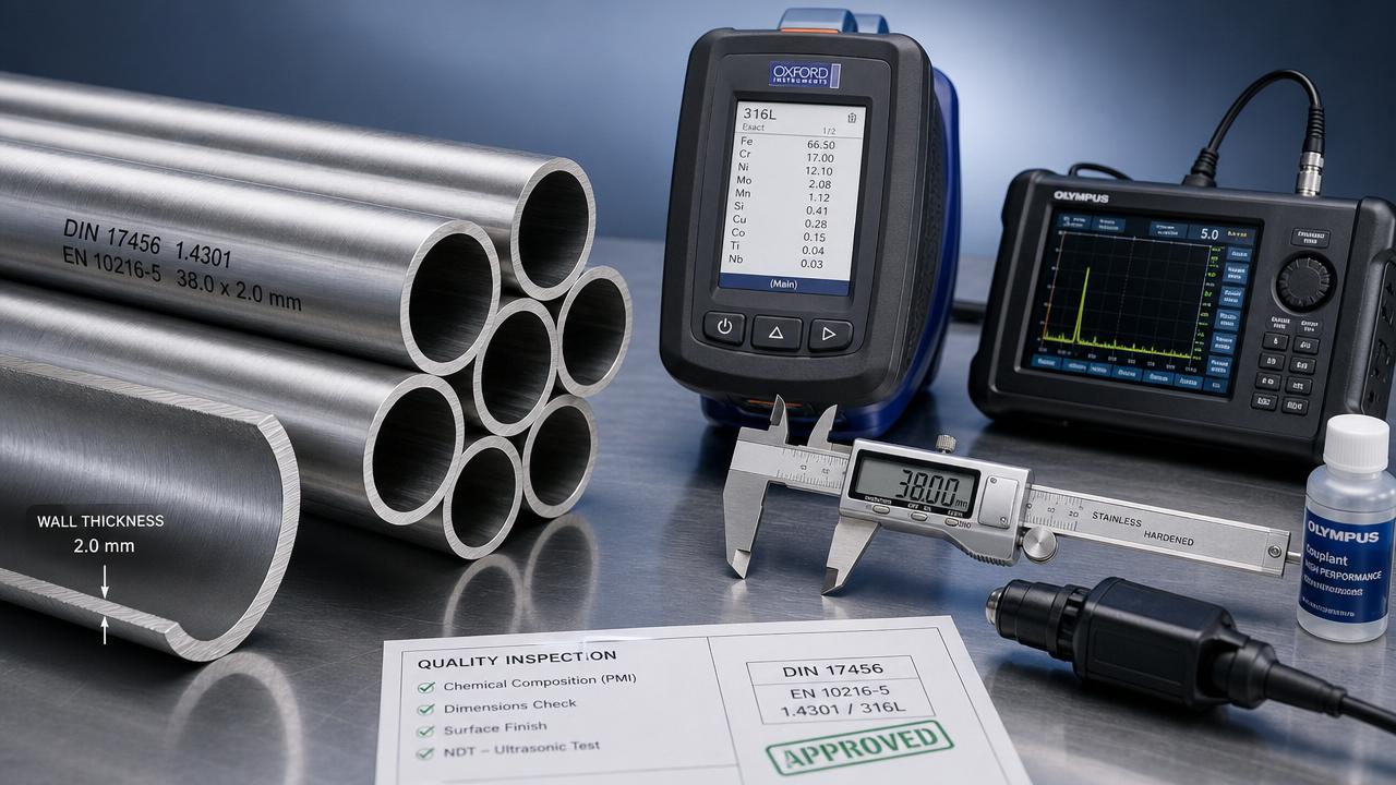 DIN 17456 Stainless Tube: Which Tests Matter Most?
