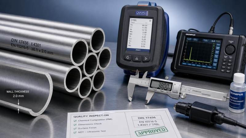 DIN 17456 Stainless Tube: Which Tests Matter Most?