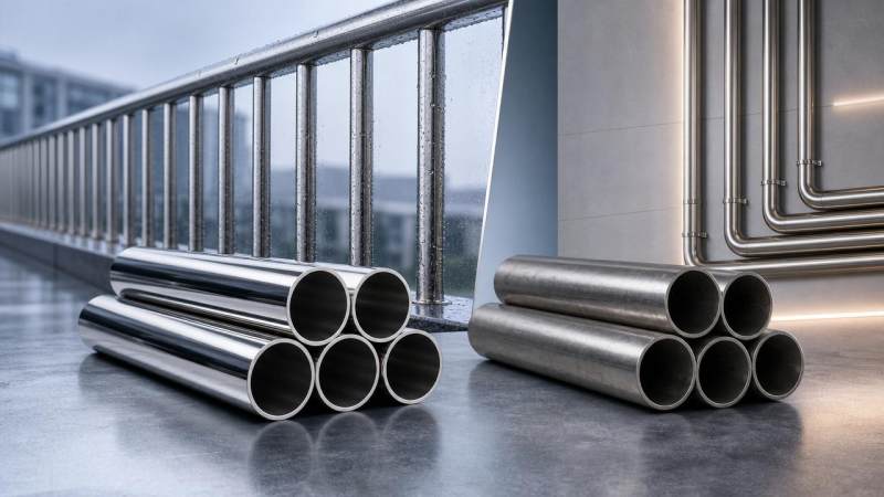 304 Stainless Steel Pipe or 201: Which One Ages Better?