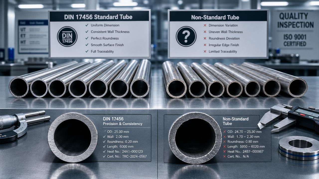 DIN 17456 Stainless Tube vs Generic Tube: What Differs?