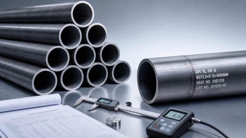 How to Inspect Steel Coil Pipe Before Installation