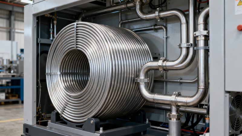 When a stainless steel tube coil is the better fit for compact systems When a stainless steel tube coil is the better fit for compact systems