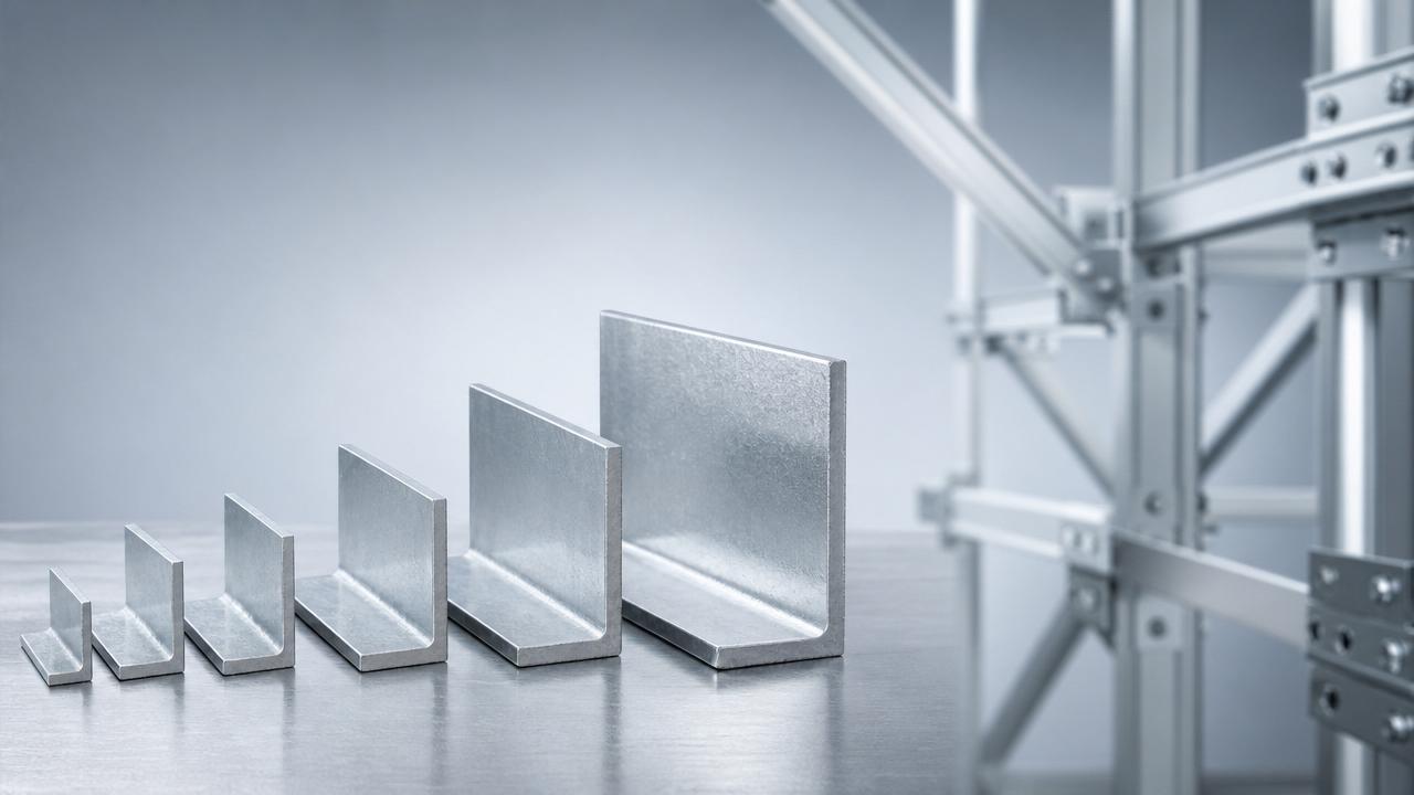Small metal angle sizes that work for light framing