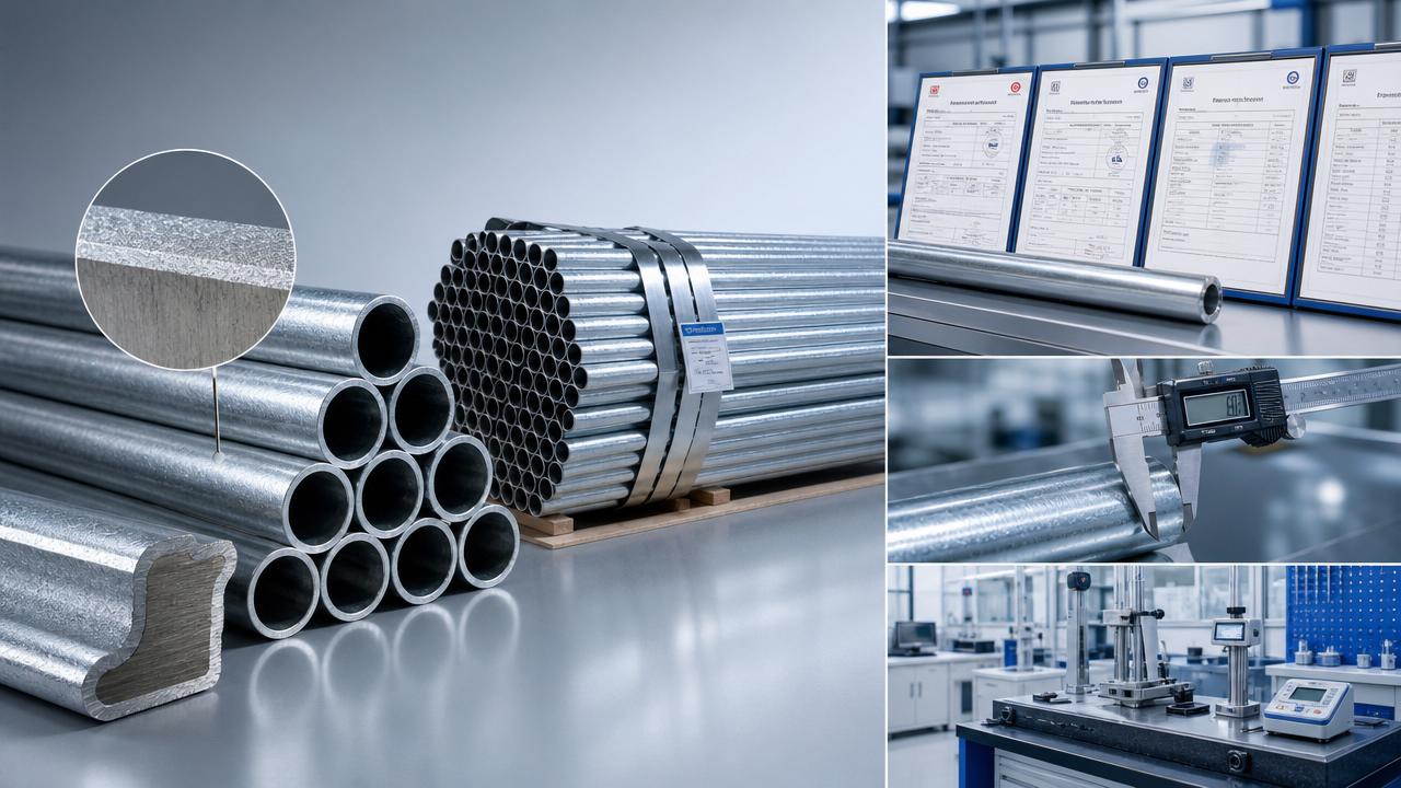 How to compare galvanized steel tube suppliers fairly