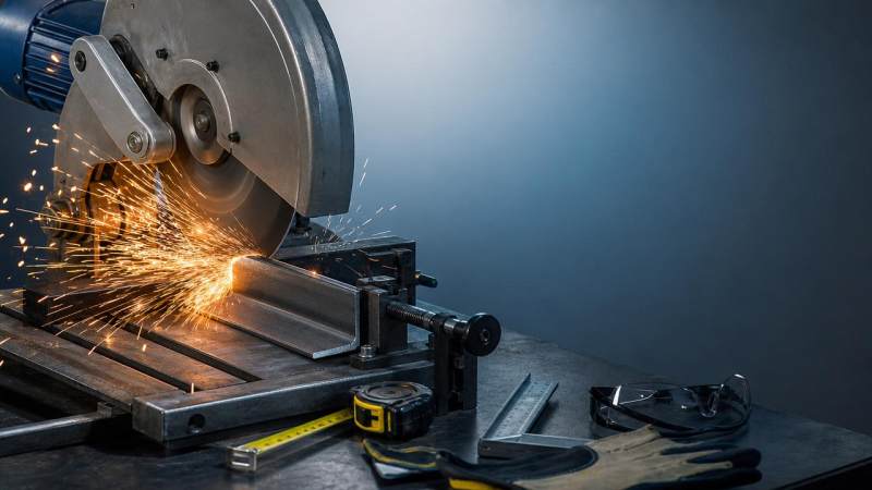 How to Cut Metal Angle Bars Safely and Efficiently?