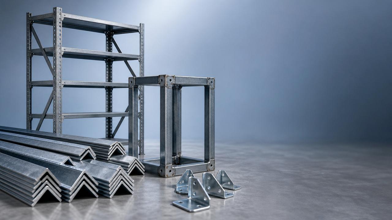 L Shaped Angle Steel for Shelving, Frames, and Repairs