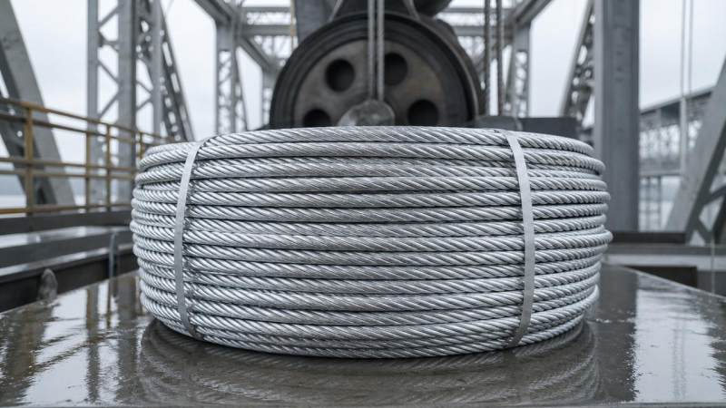 Hot dipped galvanized steel wire rope and rust resistance Hot dipped galvanized steel wire rope and rust resistance